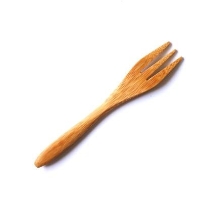 China 2020 Sustainable Hot Sale Family Used Bamboo Spoon And Fork Maker Bamboo Fork for sale