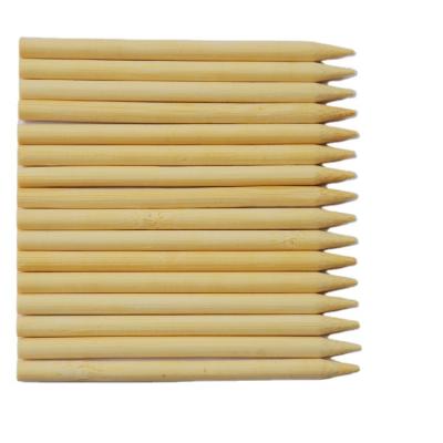 China Easily cleaned 2020 environmental protection material low carbon bamboo chip green bamboo toothpick bamboo stick for sale