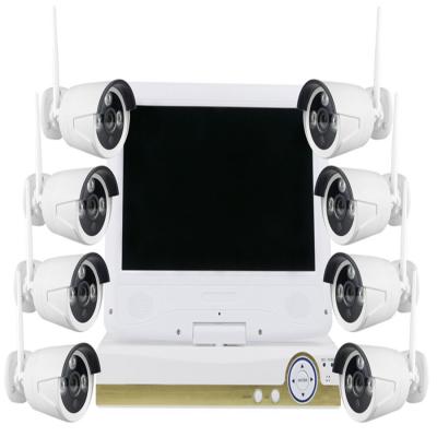 China WIFI HD NVR Kit 10inch 720P Support Onvif And P2P Cloud Service 8CH CCTV WIFI NVR Kit for sale