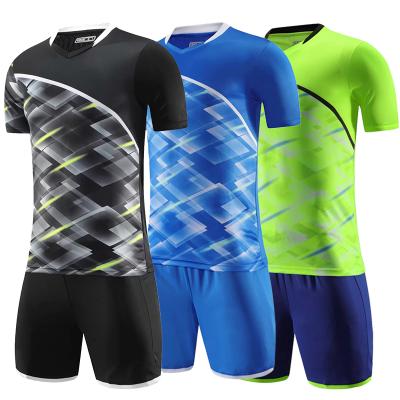 China Wholesale Antibacterial Sublimated Football Shirts Manufacturer Team Set Jersey Custom Soccer Uniforms For Club for sale