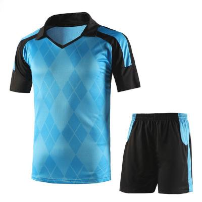 China Customized Antibacterial Sublimation Soccer Jersey Set Sports City Soccer Set Shirts for sale