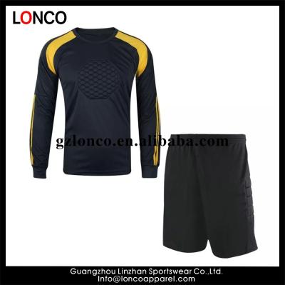 China Latest Antibacterial Suits Sports Man Soccer Practice Jersey White Goalkeeper Uniform Soccer Kits Goalkeeper Equipment for sale