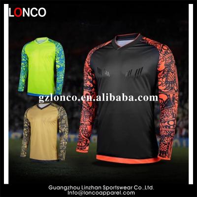 China Antibacterial Design Soccer Tank Top Goalie Shirt, Soccer Goalie Tank Top Goalie Suits Custom for sale