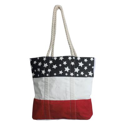 China For personal use carry ukrainian american flag elements large handbag for travel accessories for sale