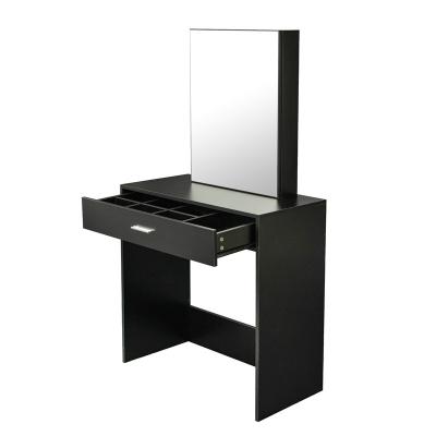 China HANYEE Dismountable Single Dresser Dresser Mirror And Glass Table Bedroom Home Table Decoration for sale