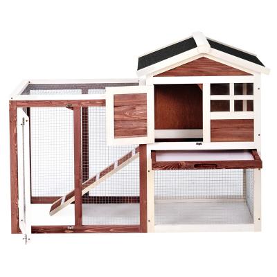 China Easy Assembled Indoor HANYEE Puppy Puppy Shelter Pet House Stylish Wooden Kennel Windproof House for sale