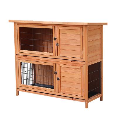 China HANYEE Windproof New Heavy Duty Outdoor Wooden Pet House Shelter For Dogs And Cats Easily Collected for sale