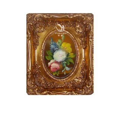 China Classic/Luxury/Retro Home Decor Resin Picture Frame Vintage Oil Painting Frame For Wall Decor for sale