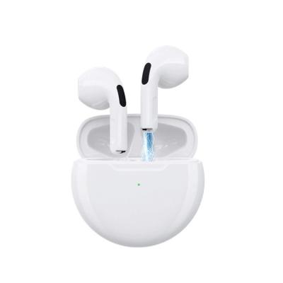 China 2021 New Design Bluthuth Wairless Earbuds New Design Pro6 Earbuds True Wireless Earbuds Air White Wireless Earphone TWS (True Wireless Stereo) ear pods ear pods for sale