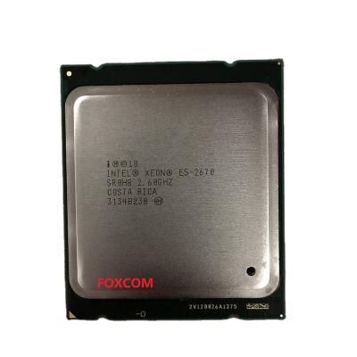 China E5-2670 Server Xeon CPU (20M, 2.60 GHz, 8.00 GT/s QPI) CM8062101082713 SR0H8 for sale