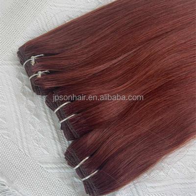 China Clean Soft Hot Selling Top Quality Machine Weft 100% Russian Hair Weft Hair Weft Extensions for sale