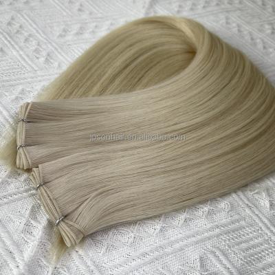 China Wholesale price genius hair weft 100% soft clean russian good quality genius hair weft weft extensions for sale