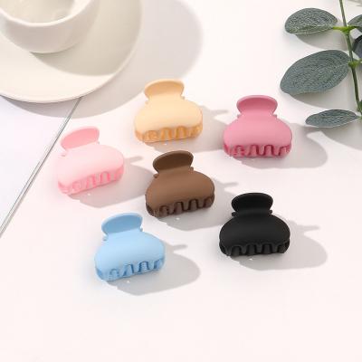 China 2023 Hot Selling Ins Decoration Hair Accessories Women Hairpins Shape Morandi Hairpin Korean Mini Hair Clips For Girls for sale