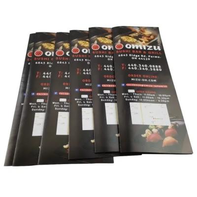 China Education Wholesale Custom Foldable Commercial Poster Booklet Brochure Flyer Printing for sale