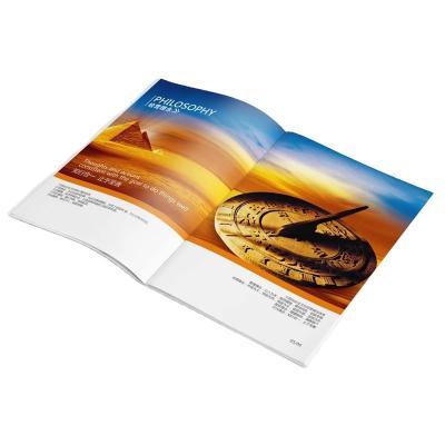 China Custom Printed Education Leaflet Catalog Brochure Printing Cheap Brochure Catalog Printing for sale