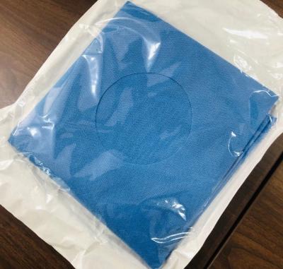 China Surgical Waterproof Disposable Sterile Universal Drape With Opening Hole for sale