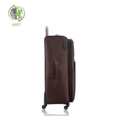 China Free Sample 600d Polyester Polyester Eva Bag 24 Inch Suitcase Trolley Baggage For Airport for sale