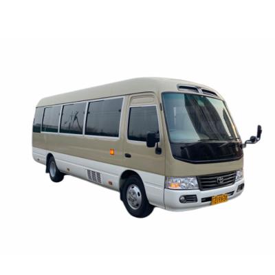 China Used TOYOTA EURO III Right Hand Drive Front Diesel Engine 30 Seats Coaster Bus 4 - 6L for sale