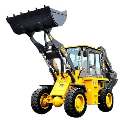 China Building material shops China famous brand 4 wheel drive new backhoe and loader in good condition for sale