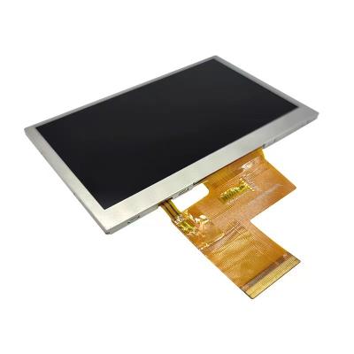 China 5-inch TFT display screen 800 * 480IPS full-viewing highlight LCD display screen can be equipped with 5.0inch touch screen for sale