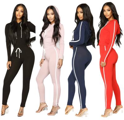 China Plus Size Fashion Tracksuit Breathable Sweat Panty Sets Simple Jogging Two Piece Hooded Sweat Women Workout Sets Sets for sale