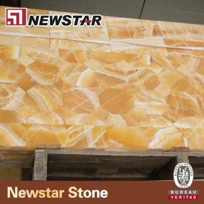 China Green Onyx Gemstone For Decoration Newstar Polished Translucent Onyx Marble Stone for sale