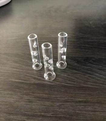 China China Factory Wholesale Sales Of New Clear Tobacco Glass Filter Tips To Accept Custom Sizes for sale