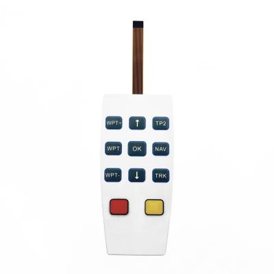 China FPC Membrane Switch with Flexible Printed Circuitry Keypad and Metal Dome Components for sale