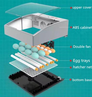 China Full Automatic Egg Incubator Large Farms 30 Egg Incubator Chicken Quality Incubator Factory Sale Directly for sale