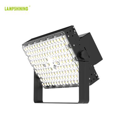 China Power box is removable for installation white outdoor aluminum 51000lm 170Lm/w 5000K stadium waterproof 300w module led stadium flood lights for area lighting for sale