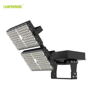 China Power box is removable for installation high efficiency 170LPW high brightness 5 years warranty LED sports area flood light 600w for sports stadium arenas lighting for sale