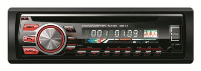 China AUX BT IR Radio Single Din DVD Player FM Receiver Fixed Panel​ for sale