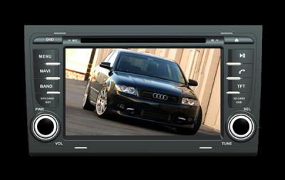 China Android 5,0 7 Zoll Touch Screen Audi-DVD-Spieler für AUDI A4 2002-2008 zu verkaufen