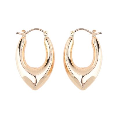 China Hot Sale Hiphop Border Niche Design Delicate And Irregular Female Stud Earrings for sale