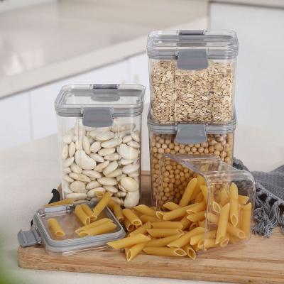 China Freshness Preservation Customized Storage Jar Set Wholesale plastic jar for food storage for sale