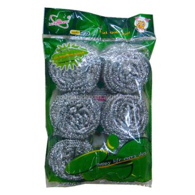 China 6PCS Viable Mesh Steel Scourer Wires for sale