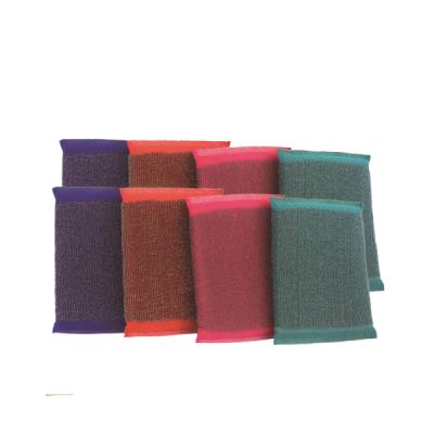 China Viable Good For Kenya Market Bulk Kitchen Scouring Pad Stainless Steel Wire Sponge Scourer for sale