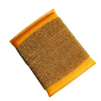 China Sustainable High Quality Kitchen Cleaning Stainless Steel Sponge Pad for sale