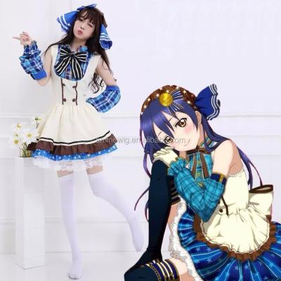 China Wholesale Live Candy Lolita Dress Sonoda Umi Uniform Cloth Love Anime Cosplay Costume TR003 for sale