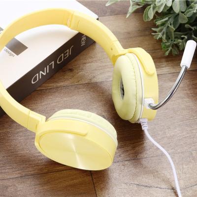 China Headband Cosplay Macaroon Wired Gaming Earphone with Dedicated Microphone and Built-in Volume Control Game-Only for sale