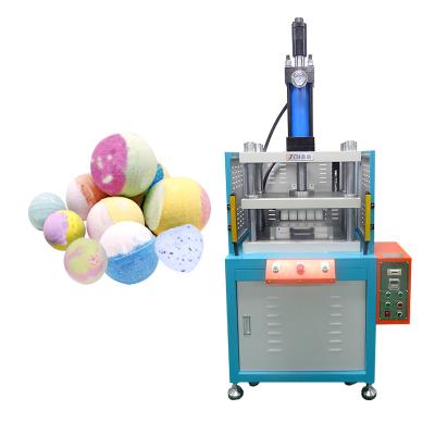 China For Personal Care Product Small Semi Automatic Hydraulic Bath Bomb Balls Press Machine Mold Making Machine For Bath Balls Making for sale