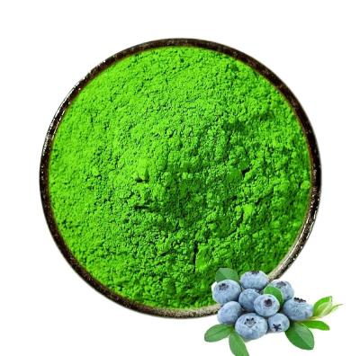 China Tea Drinks Pure Matcha Powder Organic Matcha Green Tea Certified Macha Top Grade Tea Macha Blueberry Flavor for sale