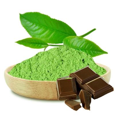 China Tea Drinks Free Sample Steamed Loose Leaf Green Tea Chocolate Matcha Powder for sale