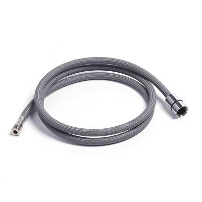 China Gray Pull 0ut Modern Nylon Braided Faucet Connector Replacement Part Faucet Sprayer Hose for sale