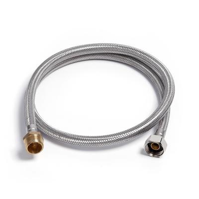 China Modern Flexible Braided Faucet Inlet Stainless Steel Metal Hose For Water for sale