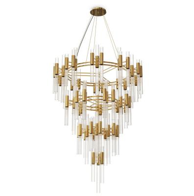 China American minimalist chandelier dining room chandelier designer large villa traditional creative living room chandelier for sale