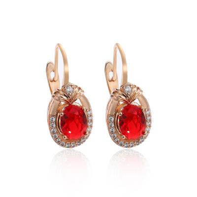 China Environmental Friendly Milli In Stock Zircon Plated Stud Jewelry Women Old Huggie Hinged Hoop Earrings for sale