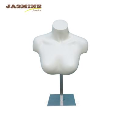 China Cheap Fiberglass Breast Mannequin Female Bra Display Bust Mannequin for sale