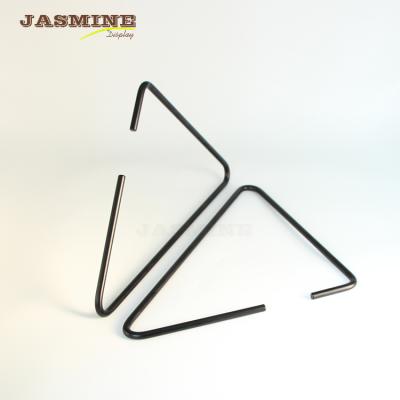 China Hot Sale Metal Bottom Hanger Eco-friendly Metal Clothes Hanger Pants Clothes Hanger With Clips for sale