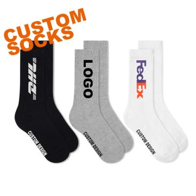 China Breathable Rayon 094 made your own logo skate tube athletic socks custom design sport athletic socks with custom logo for sale